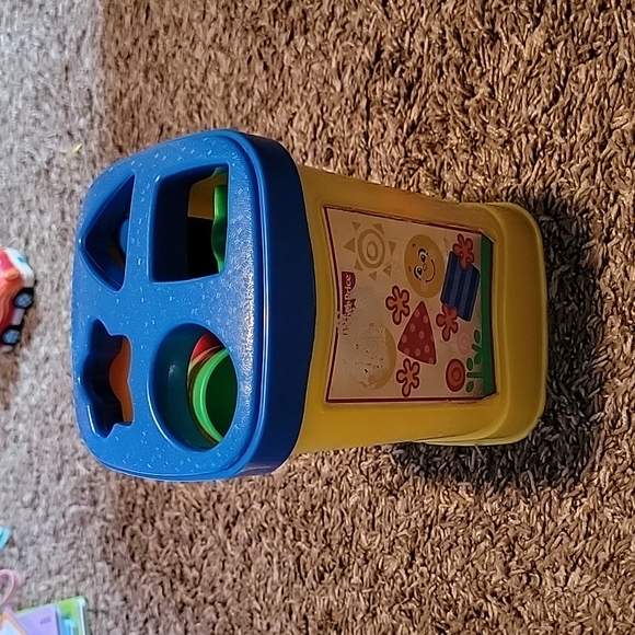 FisherPrice Toys Fisher Price Block Sorting Bucket Toy Poshmark